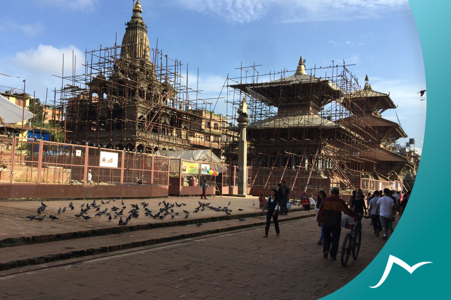 Patan Durbar Square: A UNESCO World Heritage Site in Nepal Restoring the damaged structures of Patan Durbar Squre