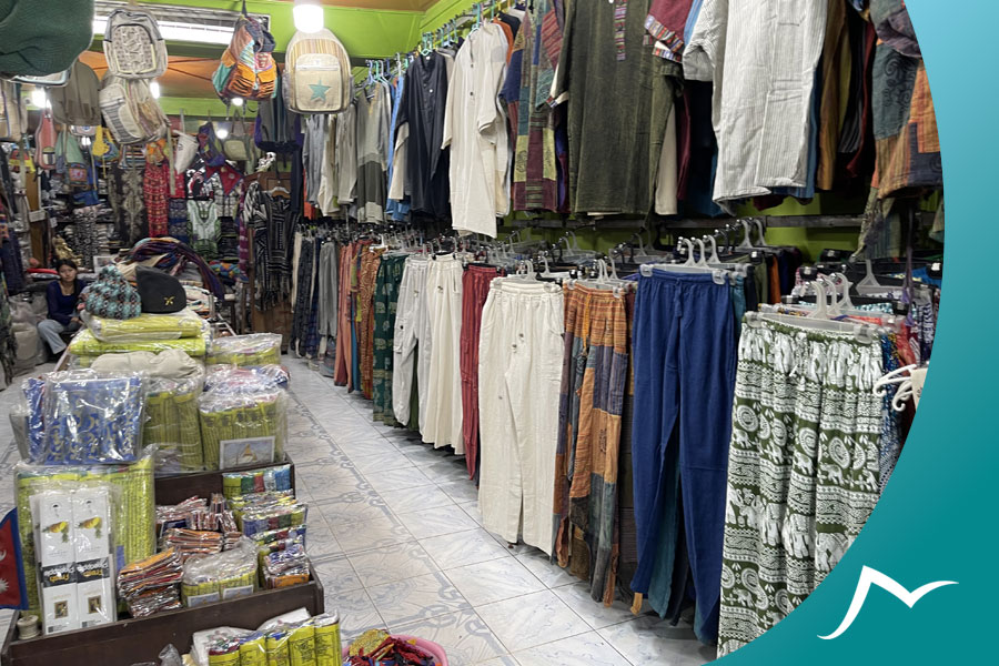 Uncovering the Unique Charms of Thamel and Jhamsikhel Neplese dress shop at Thamel